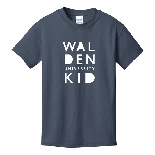 WALDEN KID — BLOCK LETTERING — YOUTH T-SHIRT