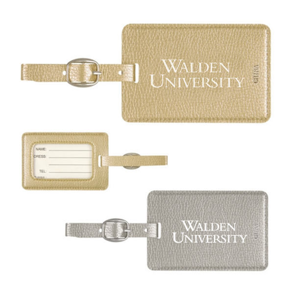 METALLIC LUGGAGE TAG